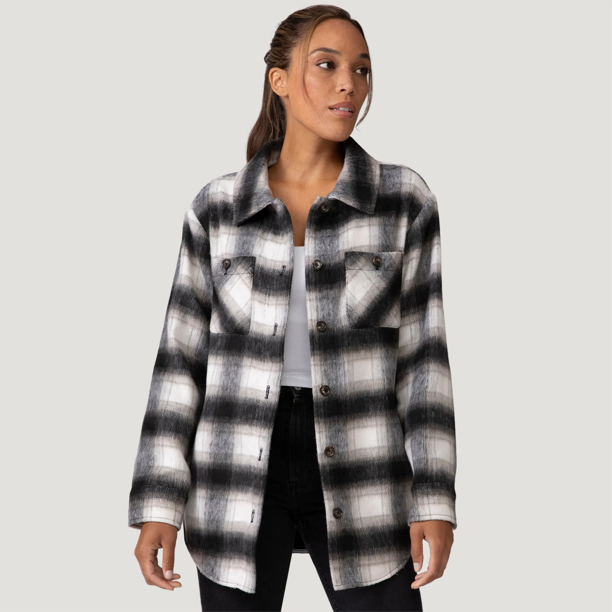 Women's Hayley Plaid Shacket