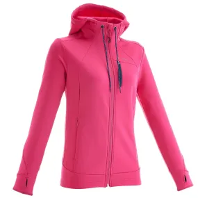 Women's Mountain Hiking Fleece Jacket Forclaz 200