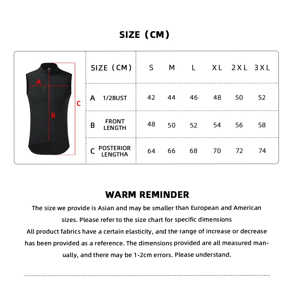 YKYW Men's Cycling Jacket Vest Winter Soft Shell Thermal Fleece Waterproof Windproof 3 Colors